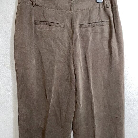 J. Jill Pure Tencel Women's Brown Wide Leg Pants Size S - Picture 5 of 10